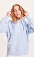 Knowledge Cotton Apparel Basic hoodie sweat - Chambray Blue